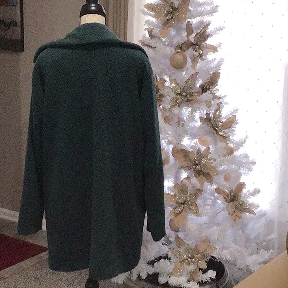 Unconstructed Blazer jacket Forest Green - Picture 2 of 6